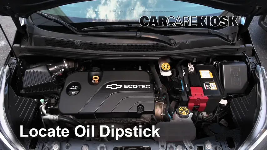 2017 Chevrolet Spark LS 1.4L 4 Cyl. Oil Check Oil Level